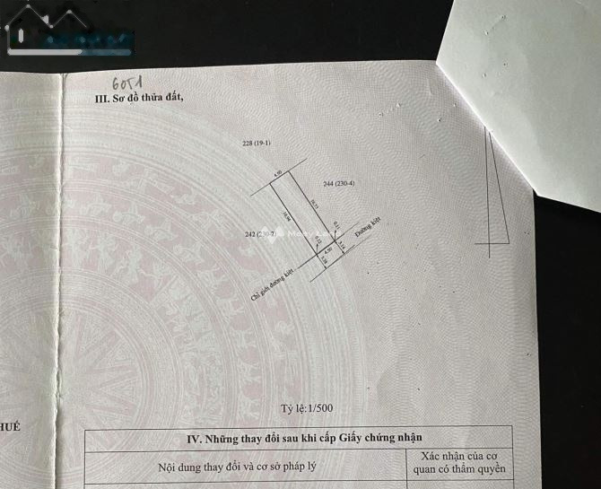 Có nhu cầu bán đất Huế, Thừa Thiên Huế giá cơ bản 2.45 tỷ có diện tích tổng 76m2-01