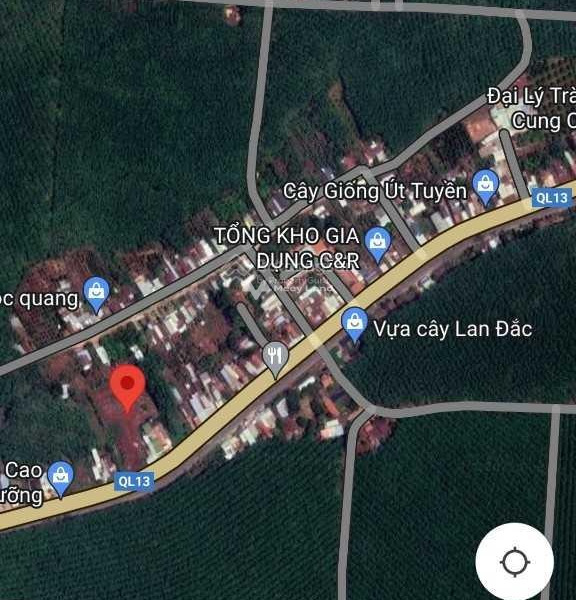 Tại Lộc Tấn, Lộc Ninh bán đất, giá bán mua liền 13.8 tỷ, hướng Đông - Nam có diện tích chung là 5300m2-01