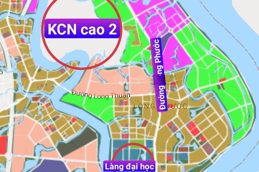 Vị trí mặt tiền gần Đường Số 8, Long Phước bán đất, giá bán cực rẻ từ 3.35 tỷ, hướng Đông - Nam diện tích chung 95m2-01