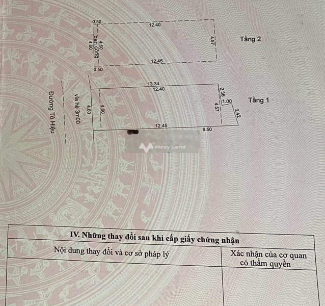 Ngôi nhà gồm 2 phòng ngủ, bán nhà ở có diện tích rộng 65m2 bán ngay với giá siêu rẻ 4.8 tỷ ngay trên Tô Hiệu, Liên Chiểu hướng Tây - Nam-01