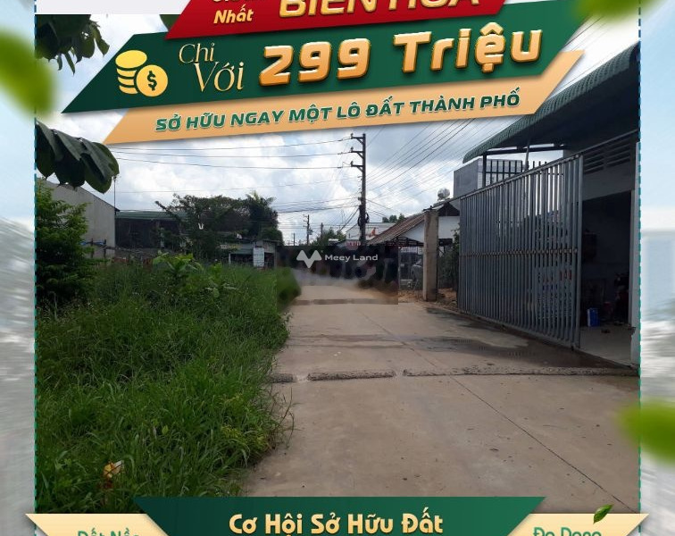 Vị trí mặt tiền tọa lạc ngay trên Biên Hòa, Đồng Nai bán đất, giá bàn giao chỉ 296 triệu có diện tích quy ước 125m2-01