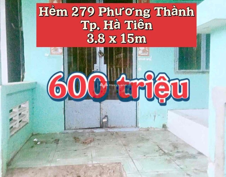Nhà gồm 1 phòng ngủ bán nhà ở diện tích rộng 57m2 bán ngay với giá ưu đãi 600 triệu tọa lạc ngay tại Bình San, Hà Tiên, hướng Nam-01