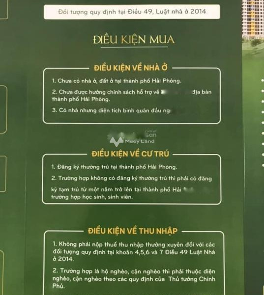 Giấy tờ đầy đủ, bán căn hộ giá bán chính chủ 800 triệu bên trong Lê Lợi, Hải Phòng diện tích rộng rãi 55m2-01