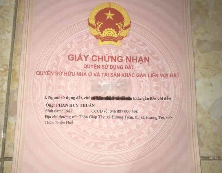 Tại Quảng An, Thừa Thiên Huế bán đất 400 triệu, hướng Nam diện tích sàn là 410m2-01