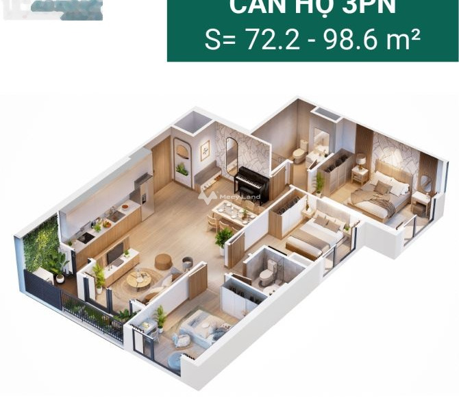 Giá 1.05 tỷ, bán chung cư diện tích như sau 33m2 mặt tiền tọa lạc ngay tại Cổ Linh, Long Biên, căn này có 2 phòng ngủ nhà phong thủy tốt-01