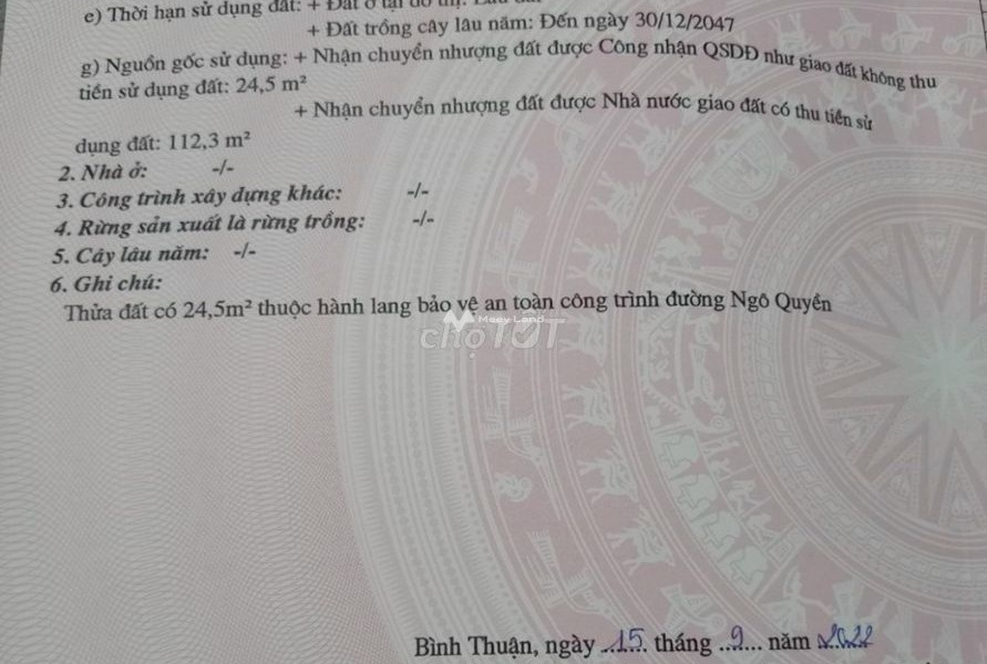 Chuyển công tác bán mảnh đất, 136m2 giá bán bàn giao 1 tỷ mặt tiền tọa lạc tại Đức Tài, Đức Linh giá tốt-01