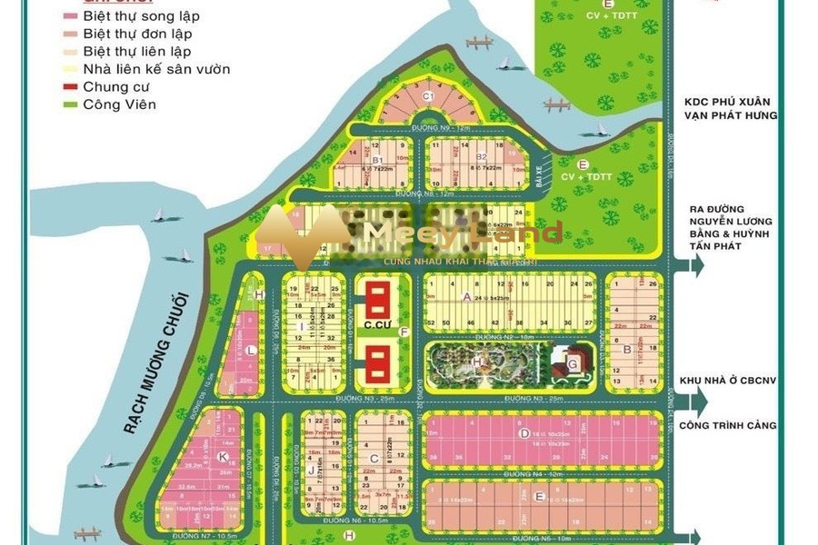 Giá cực rẻ chỉ 5.39 tỷ bán đất diện tích vừa phải 154 m2 mặt tiền tọa lạc tại Đường Huỳnh Tấn Phát, Hồ Chí Minh, hướng Đông Nam-01