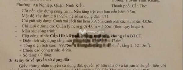 2.15 tỷ bán đất tổng diện tích là 58.1m2 vị trí thuận lợi tọa lạc ngay Trần Hưng Đạo, Ninh Kiều, hướng Đông Bắc-03