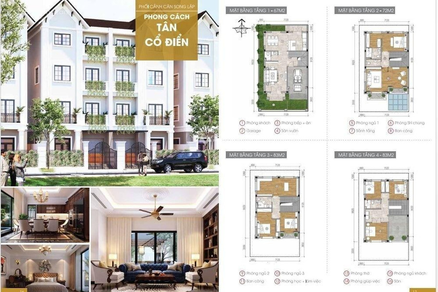 Có diện tích sàn 112m2, bán biệt thự vị trí đẹp nằm tại Tân Mai, Hoàng Mai hỗ trợ mọi thủ tục miễn phí, giá mùa dịch.-01