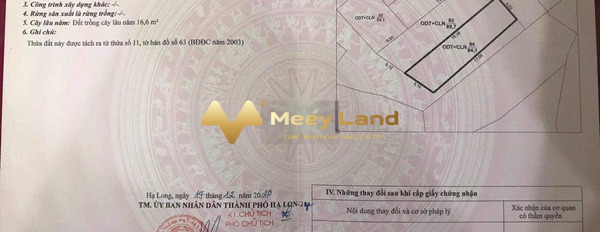 Bán đất diện tích 61m2, mặt tiền nằm ở Phường Đại Yên, Hạ Long, hướng Đông Bắc-03