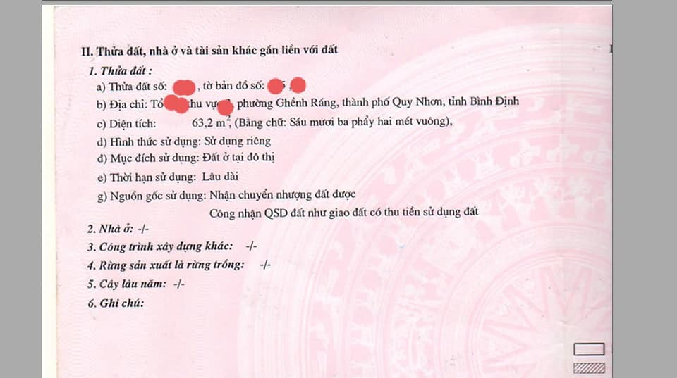 Bán đất thành phố Quy Nhơn tỉnh Bình Định giá 3.0 tỷ-0