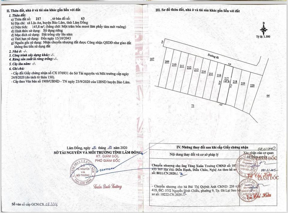 Bán đất thành phố Bảo Lộc tỉnh Lâm Đồng giá 550.0 triệu-0