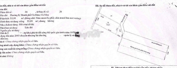 Giá cực kì tốt chỉ 3.1 tỷ bán đất với tổng diện tích 1077m2 vị trí đẹp tọa lạc ngay Phường 8, Cà Mau-03