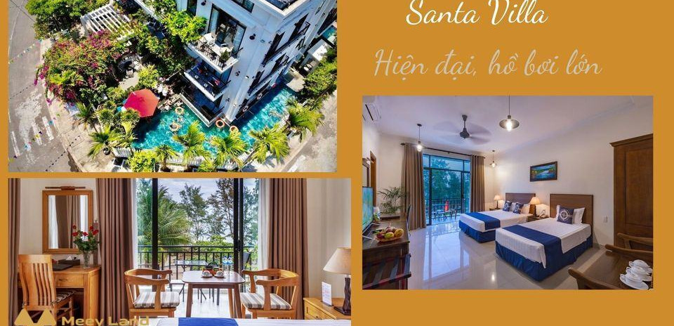 Cho thuê Santa Villa (5 phòng ngủ, hồ bơi lớn)