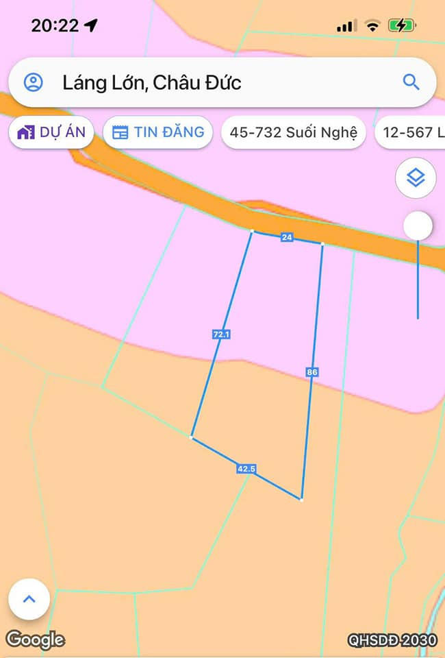 Bán đất huyện Châu Đức tỉnh Bà Rịa - Vũng Tàu giá 2.85 tỷ-0