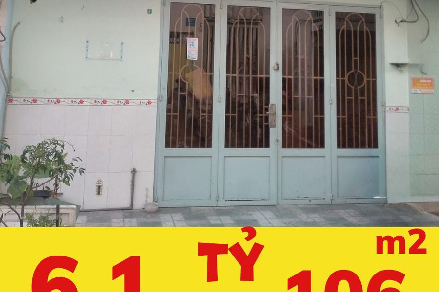 Bán gấp nhà cấp 4 Nguyễn Văn Quỳ, 106m2, giá 6,1 tỷ, số vuông như A4-01