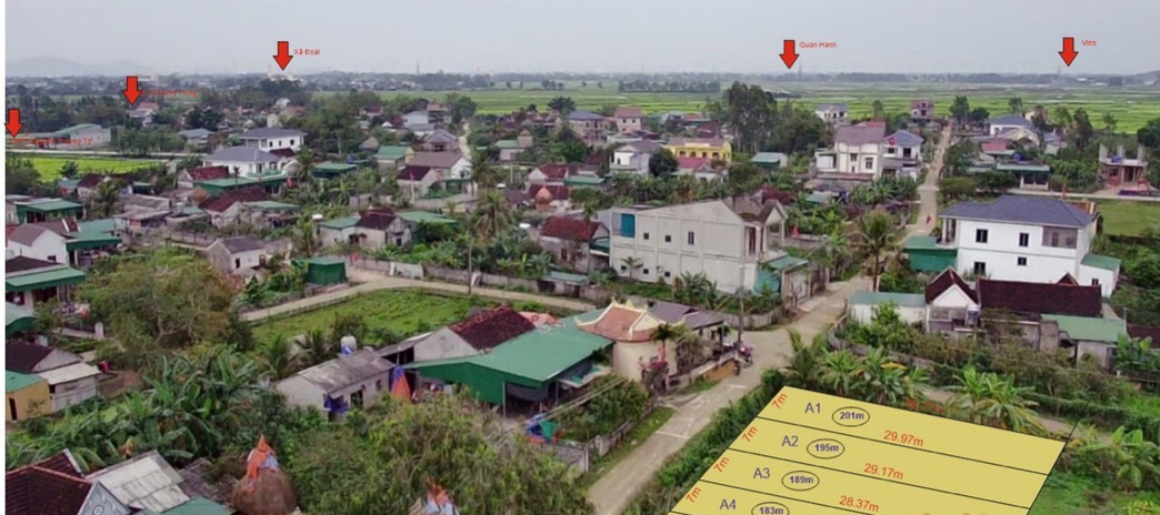 Bán đất ngay trung tâm Hưng Trung, Hưng Nguyên, Nghệ An full thổ cư hơn 175m2