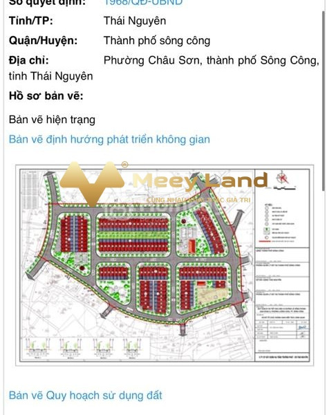 Bán mảnh đất diện tích 96m2 Nguyễn Thị Minh Khai, Thái Nguyên, giá 910 triệu-01