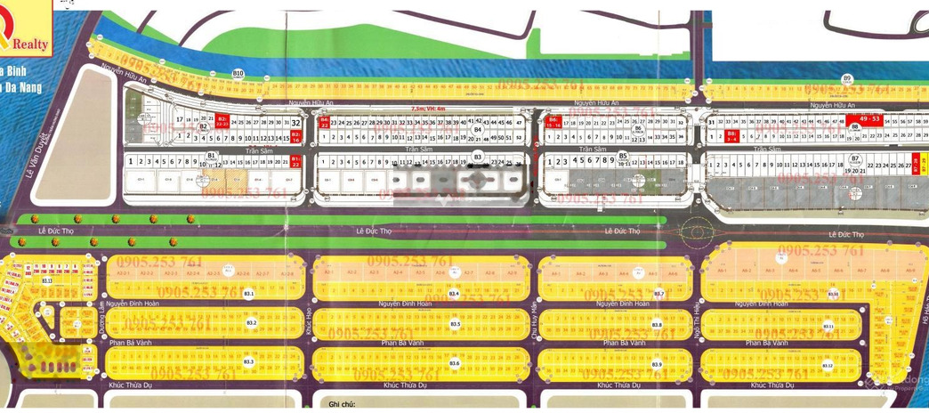 Bán đất với diện tích rộng 300m2 vị trí đặt ngay Nại Hiên Đông, Sơn Trà, hướng Bắc khách có thiện chí liên hệ ngay