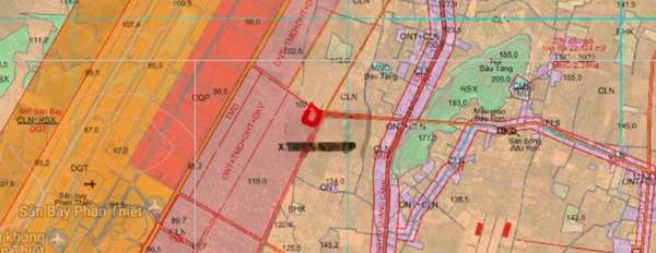 1,6ha sát sân bay Phan Thiết, quy hoạch đất ở, mặt tiền đường QH 12m -02