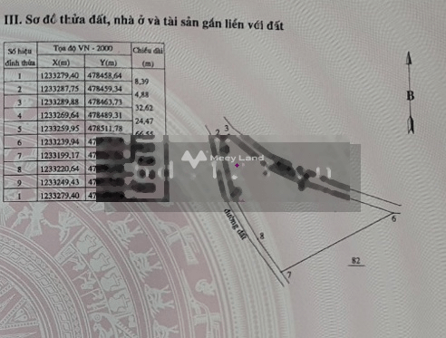 Diện tích chính là 4.43m2 bán đất giá bán rẻ chỉ 438 triệu