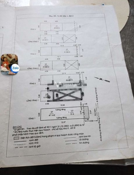 Có diện tích gồm 52m2 bán nhà vị trí mặt tiền ngay Quận 10, Hồ Chí Minh hướng Tây Nam tổng quan có tổng cộng 6 phòng ngủ 3 WC giá tốt nhất-01