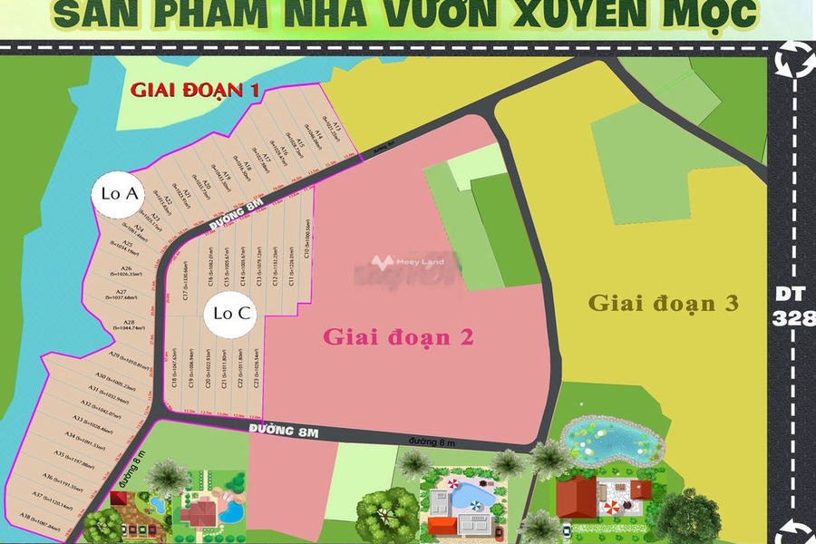 680 triệu bán đất diện tích quy ước 1000m2 vị trí đẹp tọa lạc gần Tân Lâm, Bà Rịa-Vũng Tàu-01