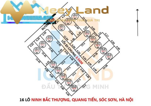 Đường Đa Phúc, Xã Quang Tiến bán đất giá bán cực rẻ từ 750 triệu diện tích rất rộng 54m2-01