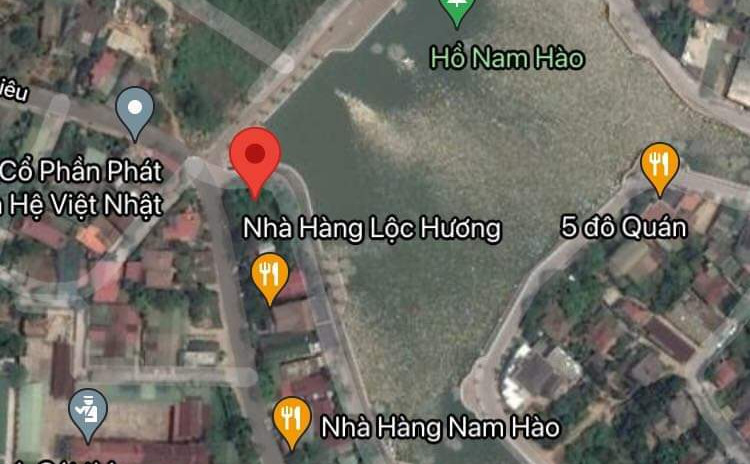 Bán đất view hồ Nam Hào, 3 mặt tiền