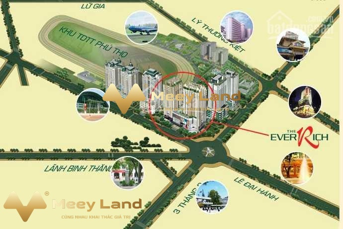 Cơ hội cực chất, bán chung cư vị trí đẹp ngay tại Đường Lê Đại Hành, Hồ Chí Minh vào ở luôn giá cực mềm 13 tỷ dt tổng 275 m2