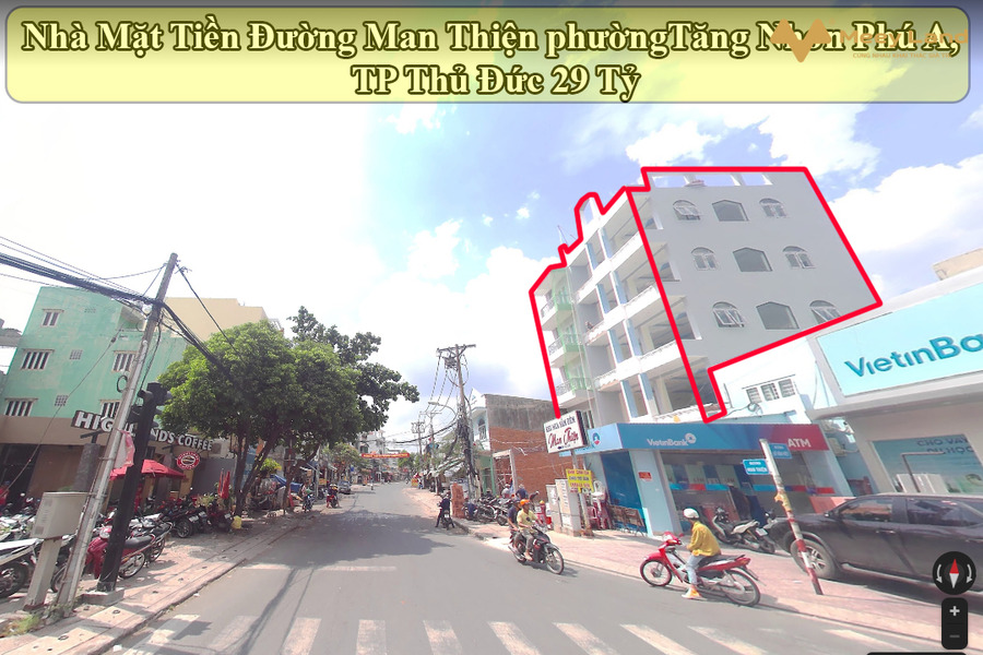 Nhà mặt tiền đường Man Thiện, phườngTăng Nhơn, Phú A, Thủ Đức, 29 tỷ-01