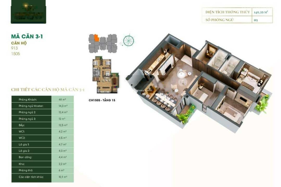 Căn hộ gồm có Đầy đủ, bán căn hộ diện tích 141m2 mặt tiền tọa lạc trên Đống Đa, Hà Nội bán ngay với giá hợp lý 11.7 tỷ-01
