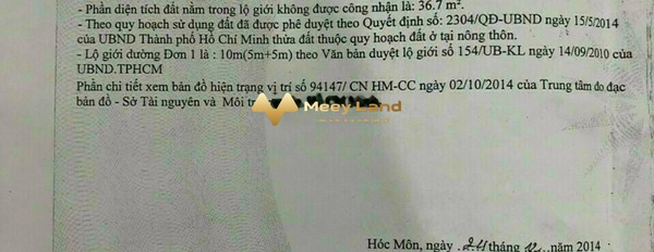 Vị trí thuận lợi tọa lạc tại Huyện Hóc Môn, Hồ Chí Minh bán đất giá bán cực êm 9.9 tỷ dt khoảng 1100m2-03