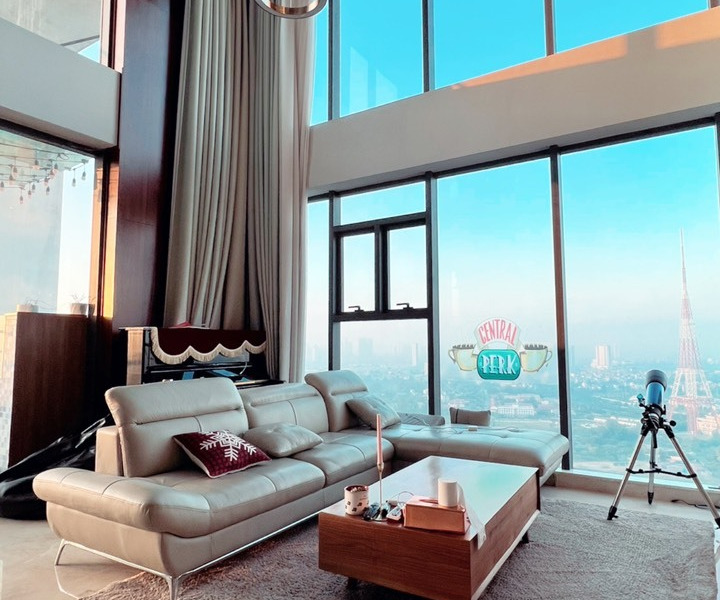 Chủ nhà cần bán căn Penthouse Mỹ Đình sân vườn riêng trên cao, nhà full nội thất-01