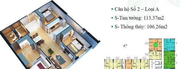 Tổng giá 2 tỷ, bán chung cư diện tích đúng với trên ảnh 55m2 vị trí đặt ở trung tâm Nguyễn Xiển, Hà Nội, trong căn hộ này bao gồm 2 PN, 1 WC ở lâu dài-02