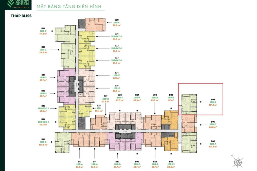 Giá chỉ 4.98 tỷ bán căn hộ diện tích trong khoảng 102m2 Nằm ngay trên Đường Số 6, Thủ Đức-01