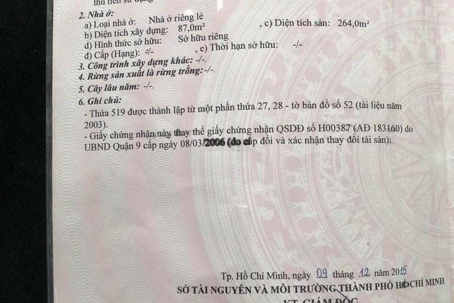 Bán nhà riêng mặt tiền đường - Sổ đỏ, giấy tờ nhà đầy đủ -01