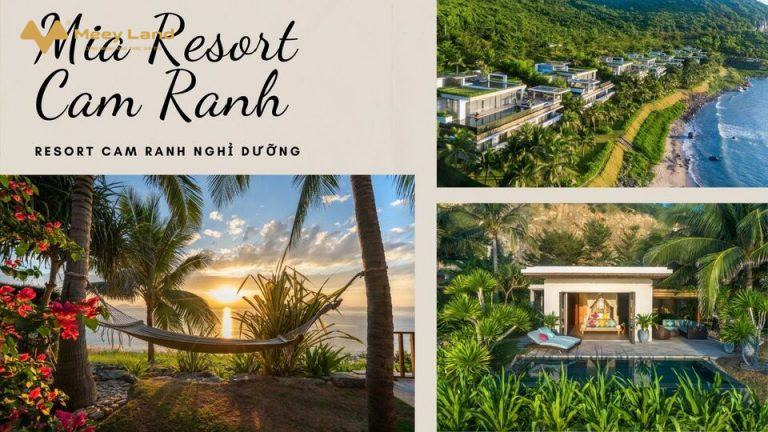 Cho thuê Mia Resort Cam Ranh, vị trí đẹp