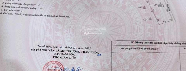 Vị trí hấp dẫn ngay tại Thạch Thành, Thanh Hóa bán đất giá bán mong muốn 230 triệu có một diện tích 110m2-02