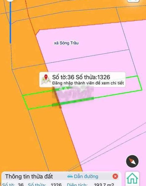 Giá bán giao lưu chỉ 3.25 tỷ bán đất có diện tích là 193m2 vị trí đẹp tọa lạc ngay tại Sông Trầu, Đồng Nai, hướng Tây-01