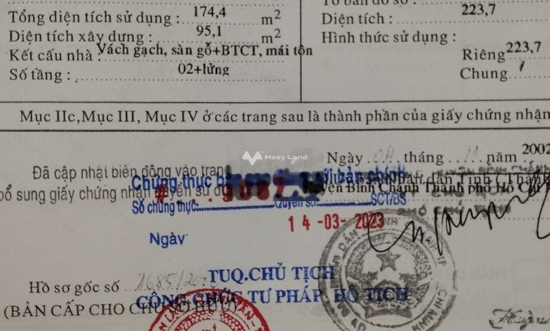 Nhà có 2 PN bán nhà bán ngay với giá phải chăng chỉ 24 tỷ có diện tích gồm 223m2 vị trí đẹp tọa lạc ở An Lạc, Hồ Chí Minh