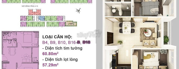 Bán căn hộ với diện tích chuẩn 61m2 vị trí đặt vị trí ở Linh Chiểu, Hồ Chí Minh bán ngay với giá 1.6 tỷ-02