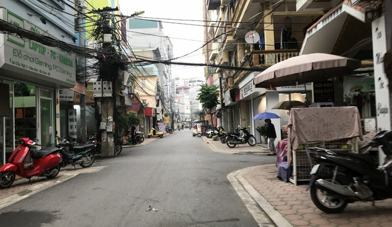 Bán đất kinh doanh mặt phố Cửu Việt 1, vị trí đẹp, giáp chung cư, giá hợp lý nhất khu vực, diện tích 100m2.