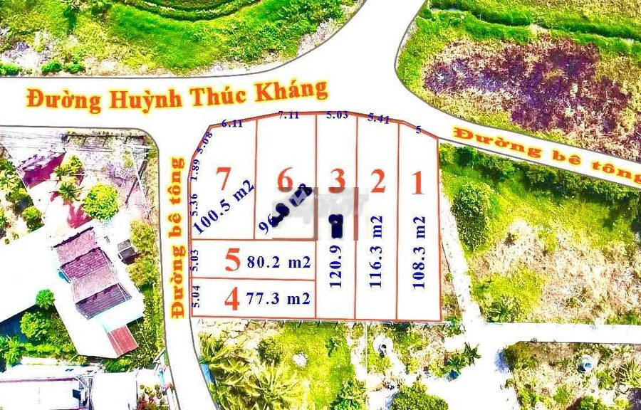 Vị trí đặt vị trí nằm tại Huỳnh Thúc Kháng, Diên Khánh bán đất giá cạnh tranh từ 1.07 tỷ diện tích rộng rãi 80m2-01