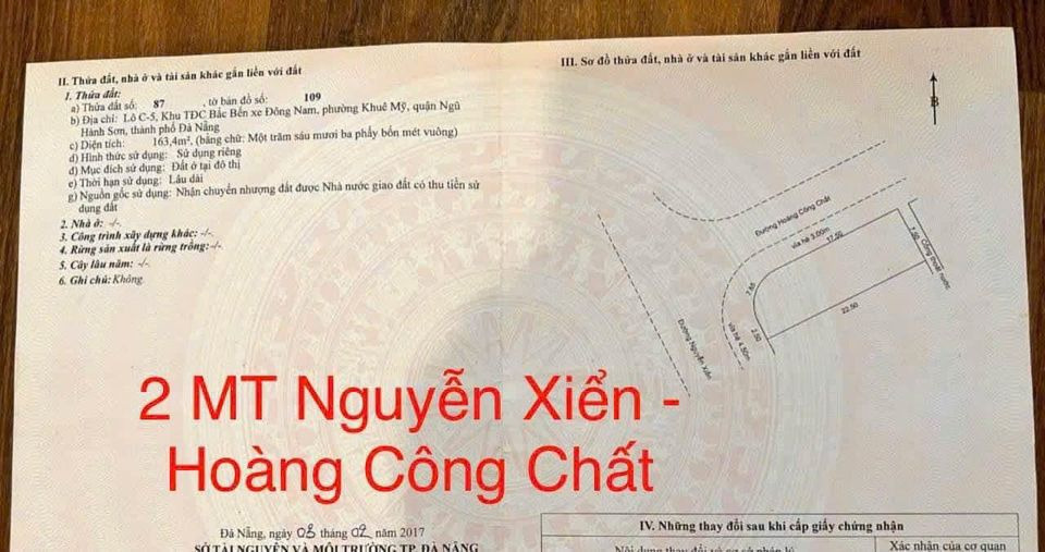 Bán đất quận Ngũ Hành Sơn thành phố Đà Nẵng giá 10.0 tỷ-0