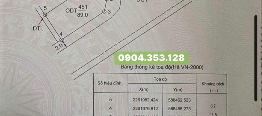 Cần bán đất huyện Đông Hưng tỉnh Thái Bình giá 4 tỷ
