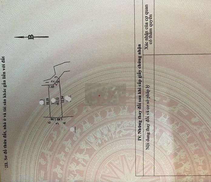 BÁN 40M2 ĐẤT - ĐÔNG NGẠC- BẮC TỪ LIÊM – MẶT TIỀN 4.4M – GIÁ 3,6 TỶ . -01