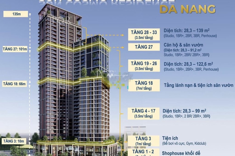 Mặt tiền tọa lạc tại Trần Thị Lý, Ngũ Hành Sơn, bán căn hộ bán ngay với giá rẻ 3.8 tỷ, hướng Tây, trong căn hộ gồm 2 PN, 2 WC liên hệ liền-01