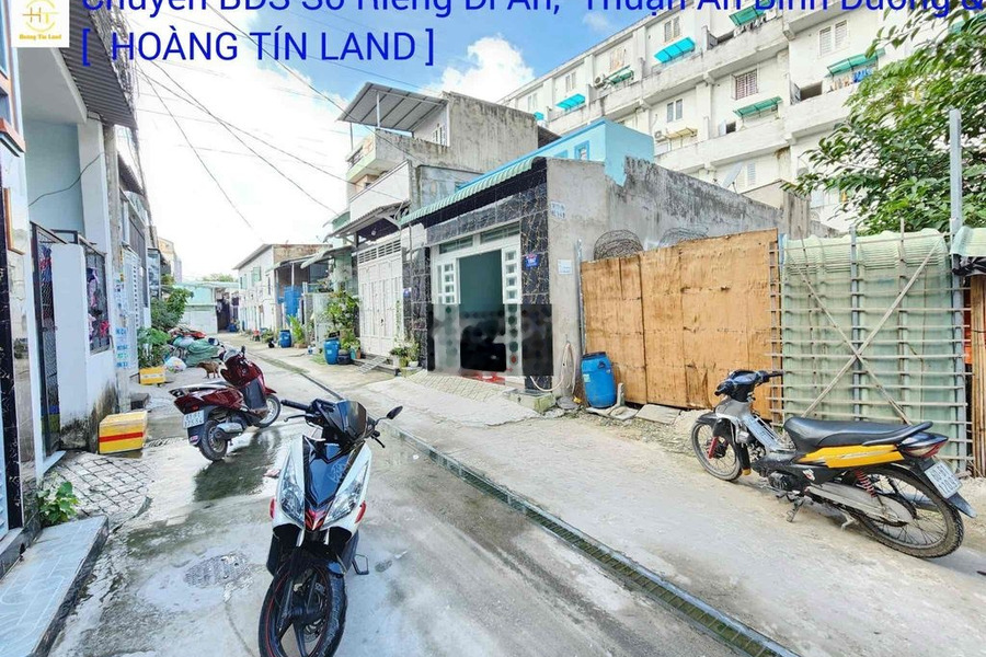 Bán đất gần chợ đêm Hoà Lân Thuận Giao Thuận An đường oto 81m2 -01