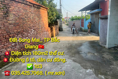 Bán đất thành phố Bắc Giang tỉnh Bắc Giang giá 1.3 tỷ